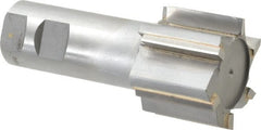 Made in USA - 2", 1-1/2" LOC, 1-1/4" Shank Diam, 4-1/2" OAL, 6 Flute, Carbide-Tipped Square End Mill - Caliber Tooling