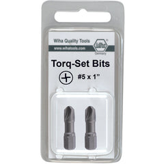 Torq-Set Insert Bit #8 × 25mm (2 Bit Pack) - Caliber Tooling