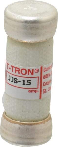 Cooper Bussmann - 600 VAC, 15 Amp, Fast-Acting General Purpose Fuse - Fuse Holder Mount, 1-1/2" OAL, 200 at AC (RMS) kA Rating, 9/16" Diam - Caliber Tooling