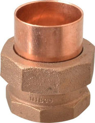 NIBCO - 2" Cast Copper Pipe Union - C x F, Pressure Fitting - Caliber Tooling