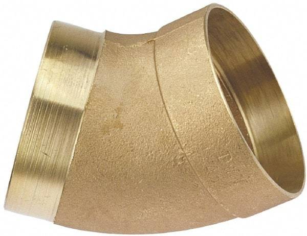 NIBCO - 4", Cast Copper Drain, Waste & Vent Pipe - Ftg x C - Caliber Tooling