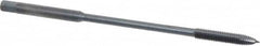 Kennametal - #10-32 UNF 2 Flute H3 Oxide Finish High Speed Steel Spiral Point Extension Tap - Plug Chamfer, 4" OAL, 2B/3B Class of Fit - Exact Industrial Supply