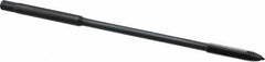 Kennametal - M4x0.70 Metric Coarse 2 Flute D4 Oxide Finish High Speed Steel Spiral Point Extension Tap - Plug Chamfer, 4" OAL, 6H Class of Fit - Caliber Tooling