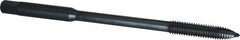 Kennametal - M6x1.00 Metric Coarse 2 Flute D5 Oxide Finish High Speed Steel Spiral Point Extension Tap - Plug Chamfer, 4" OAL, 6H Class of Fit - Caliber Tooling