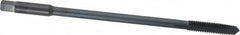 Kennametal - 5/16-18 UNC 3 Flute H3 Oxide Finish High Speed Steel Spiral Point Extension Tap - Plug Chamfer, 6" OAL, 3B Class of Fit - Caliber Tooling