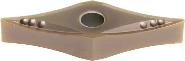 Sumitomo - VNMG331 EUP Grade AC510U Carbide Turning Insert - TiAlN/AlCrN Finish, 35° Diamond, 3/8" Inscr Circle, 3/16" Thick, 1/64" Corner Radius - Caliber Tooling