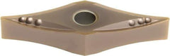 Sumitomo - VNMG332 EUP Grade AC520U Carbide Turning Insert - TiAlN/AlCrN Finish, 35° Diamond, 3/8" Inscr Circle, 3/16" Thick, 1/32" Corner Radius - Caliber Tooling