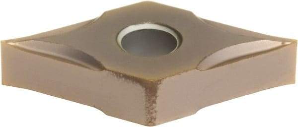 Sumitomo - DNGG430 ESU Grade AC520U Carbide Turning Insert - TiAlN/AlCrN Finish, 55° Diamond, 1/2" Inscr Circle, 3/16" Thick, 0.0039" Corner Radius - Caliber Tooling