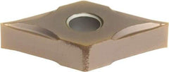 Sumitomo - DNGG431 ESU Grade AC520U Carbide Turning Insert - TiAlN/AlCrN Finish, 55° Diamond, 1/2" Inscr Circle, 3/16" Thick, 1/64" Corner Radius - Caliber Tooling