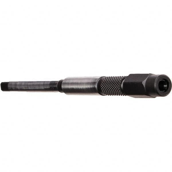 Emuge - M9 to M12mm Tap, 5.1181 Inch Overall Length, 0.6496 Inch Max Diameter, Tap Extension - 9mm Tap Shank Diameter, 30mm Tap Depth, Through Coolant - Caliber Tooling