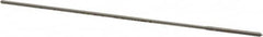 Made in USA - 0.0455" High Speed Steel 4 Flute Chucking Reamer - Straight Flute, 0.039" Straight Shank, 1/2" Flute Length, 2-1/2" OAL - Caliber Tooling