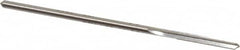 Made in USA - 0.128" High Speed Steel 4 Flute Chucking Reamer - Caliber Tooling