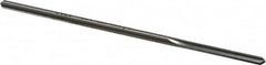 Made in USA - 0.131" High Speed Steel 4 Flute Chucking Reamer - Caliber Tooling