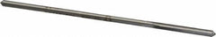 Made in USA - 0.132" High Speed Steel 4 Flute Chucking Reamer - Straight Flute, 0.119" Straight Shank, 7/8" Flute Length, 3-1/2" OAL - Caliber Tooling