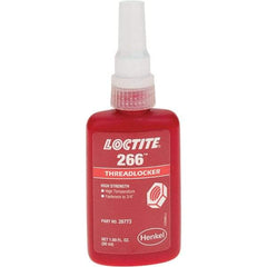 Loctite - 50 mL, Red, High Strength Threadlocker - Series 266 - Caliber Tooling