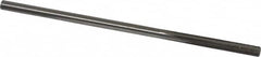 Made in USA - 0.195" High Speed Steel 6 Flute Chucking Reamer - Straight Flute, 0.186" Straight Shank, 1-1/4" Flute Length, 5" OAL - Caliber Tooling