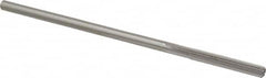 Made in USA - 0.1975" High Speed Steel 6 Flute Chucking Reamer - Straight Flute, 0.1895" Straight Shank, 1-1/4" Flute Length, 5" OAL - Caliber Tooling