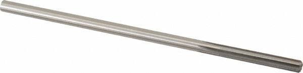 Made in USA - 0.1995" High Speed Steel 6 Flute Chucking Reamer - Straight Flute, 0.1895" Straight Shank, 1-1/4" Flute Length, 5" OAL - Caliber Tooling