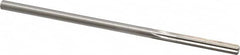 Made in USA - 0.207" High Speed Steel 6 Flute Chucking Reamer - Straight Flute, 0.2016" Straight Shank, 1-1/4" Flute Length, 5" OAL - Caliber Tooling