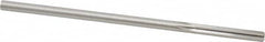 Made in USA - 0.2085" High Speed Steel 6 Flute Chucking Reamer - Straight Flute, 0.2016" Straight Shank, 1-1/4" Flute Length, 5" OAL - Caliber Tooling