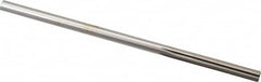 Made in USA - 0.2105" High Speed Steel 6 Flute Chucking Reamer - Straight Flute, 0.2016" Straight Shank, 1-1/4" Flute Length, 5" OAL - Caliber Tooling