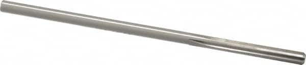 Made in USA - 0.2115" High Speed Steel 6 Flute Chucking Reamer - Straight Flute, 0.2016" Straight Shank, 1-1/4" Flute Length, 5" OAL - Caliber Tooling