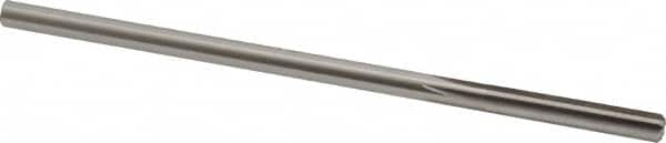 Made in USA - 0.2175" High Speed Steel 6 Flute Chucking Reamer - Straight Flute, 0.2075" Straight Shank, 1-1/4" Flute Length, 5" OAL - Caliber Tooling