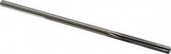 Made in USA - 0.2305" High Speed Steel 6 Flute Chucking Reamer - Straight Flute, 0.2173" Straight Shank, 1-1/2" Flute Length, 6" OAL - Caliber Tooling