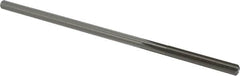 Made in USA - 0.233" High Speed Steel 6 Flute Chucking Reamer - Straight Flute, 0.2173" Straight Shank, 1-1/2" Flute Length, 6" OAL - Caliber Tooling