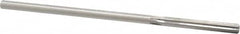 Made in USA - 0.2385" High Speed Steel 6 Flute Chucking Reamer - Straight Flute, 0.2329" Straight Shank, 1-1/2" Flute Length, 6" OAL - Caliber Tooling