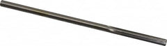 Made in USA - 0.2445" High Speed Steel 6 Flute Chucking Reamer - Straight Flute, 0.2329" Straight Shank, 1-1/2" Flute Length, 6" OAL - Caliber Tooling