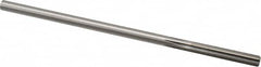 Made in USA - 0.2475" High Speed Steel 6 Flute Chucking Reamer - Straight Flute, 0.2329" Straight Shank, 1-1/2" Flute Length, 6" OAL - Caliber Tooling