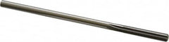 Made in USA - 0.256" High Speed Steel 6 Flute Chucking Reamer - Straight Flute, 0.2405" Straight Shank, 1-1/2" Flute Length, 6" OAL - Caliber Tooling