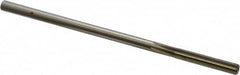 Made in USA - 0.258" High Speed Steel 6 Flute Chucking Reamer - Straight Flute, 1/4" Straight Shank, 1-1/2" Flute Length, 6" OAL - Caliber Tooling