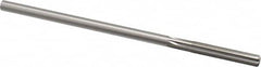 Made in USA - 0.262" High Speed Steel 6 Flute Chucking Reamer - Straight Flute, 1/4" Straight Shank, 1-1/2" Flute Length, 6" OAL - Caliber Tooling