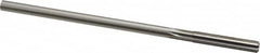 Made in USA - 0.271" High Speed Steel 6 Flute Chucking Reamer - Straight Flute, 1/4" Straight Shank, 1-1/2" Flute Length, 6" OAL - Caliber Tooling