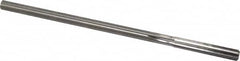 Made in USA - 0.2715" High Speed Steel 6 Flute Chucking Reamer - Straight Flute, 1/4" Straight Shank, 1-1/2" Flute Length, 6" OAL - Caliber Tooling