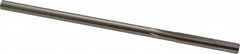 Made in USA - 0.274" High Speed Steel 6 Flute Chucking Reamer - Straight Flute, 1/4" Straight Shank, 1-1/2" Flute Length, 6" OAL - Caliber Tooling