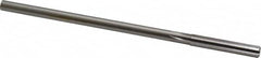 Made in USA - 0.275" High Speed Steel 6 Flute Chucking Reamer - Straight Flute, 1/4" Straight Shank, 1-1/2" Flute Length, 6" OAL - Caliber Tooling