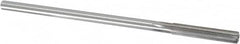 Made in USA - 0.2775" High Speed Steel 6 Flute Chucking Reamer - Straight Flute, 1/4" Straight Shank, 1-1/2" Flute Length, 6" OAL - Caliber Tooling