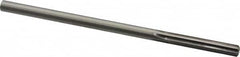 Made in USA - 0.283" High Speed Steel 6 Flute Chucking Reamer - Straight Flute, 1/4" Straight Shank, 1-1/2" Flute Length, 6" OAL - Caliber Tooling