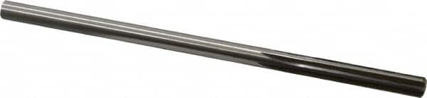 Made in USA - 0.2835" High Speed Steel 6 Flute Chucking Reamer - Straight Flute, 1/4" Straight Shank, 1-1/2" Flute Length, 6" OAL - Caliber Tooling