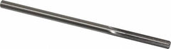 Made in USA - 0.285" High Speed Steel 6 Flute Chucking Reamer - Straight Flute, 1/4" Straight Shank, 1-1/2" Flute Length, 6" OAL - Caliber Tooling