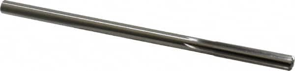 Made in USA - 0.3065" High Speed Steel 6 Flute Chucking Reamer - Straight Flute, 0.2792" Straight Shank, 1-1/2" Flute Length, 6" OAL - Caliber Tooling