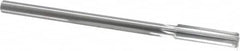 Made in USA - 0.591" High Speed Steel Chucking Reamer - Straight Flute, Straight Shank - Caliber Tooling