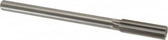 Made in USA - 0.702" High Speed Steel Chucking Reamer - Straight Flute, Straight Shank - Caliber Tooling