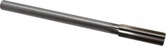 Made in USA - 0.707" High Speed Steel Chucking Reamer - Straight Flute, Straight Shank - Caliber Tooling