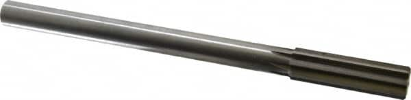 Made in USA - 0.736" High Speed Steel Chucking Reamer - Straight Flute, Straight Shank - Caliber Tooling