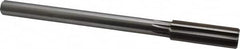 Made in USA - 0.806" High Speed Steel Chucking Reamer - Straight Flute, Straight Shank - Caliber Tooling