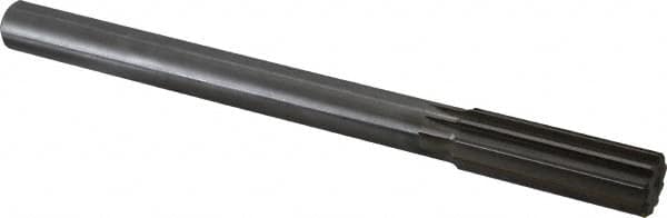 Made in USA - 0.858" High Speed Steel Chucking Reamer - Caliber Tooling